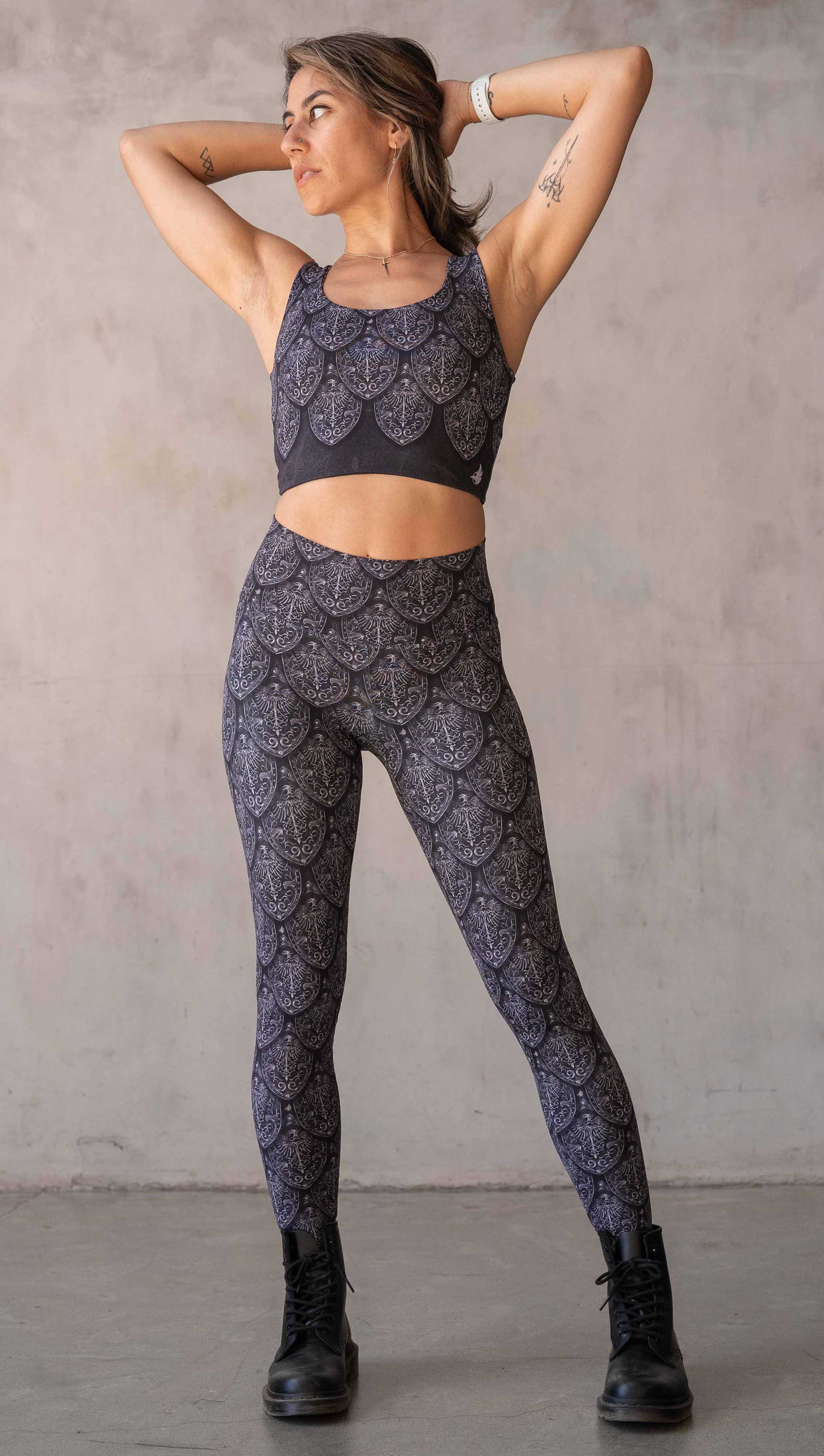 【rosymonster】argan air leggings 1枚 Dragon_Rider_Silver_1_2048x.