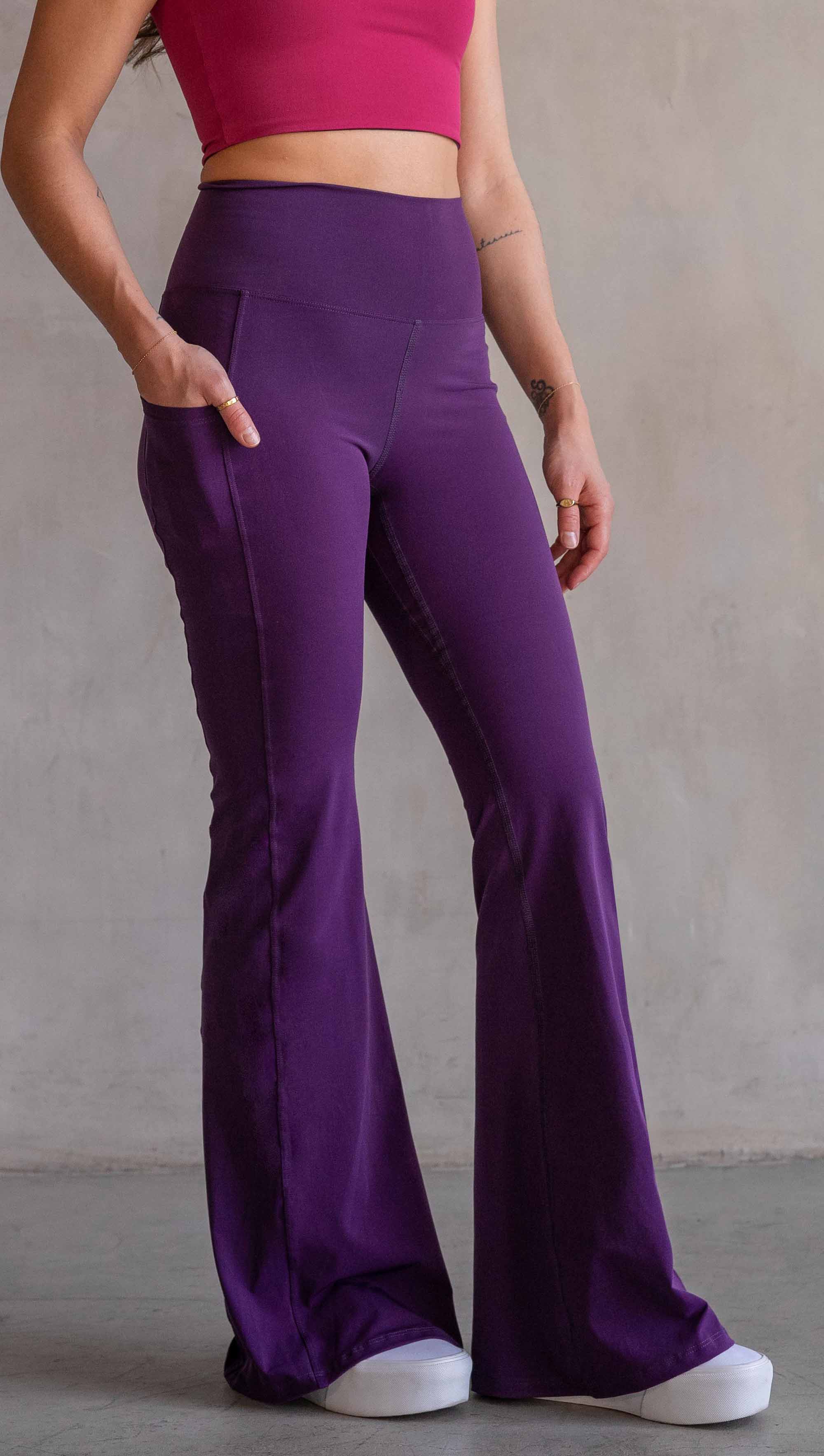 WERKSHOP EnviSoft Recycled Bell Bottom Flares with Pockets – Eagle