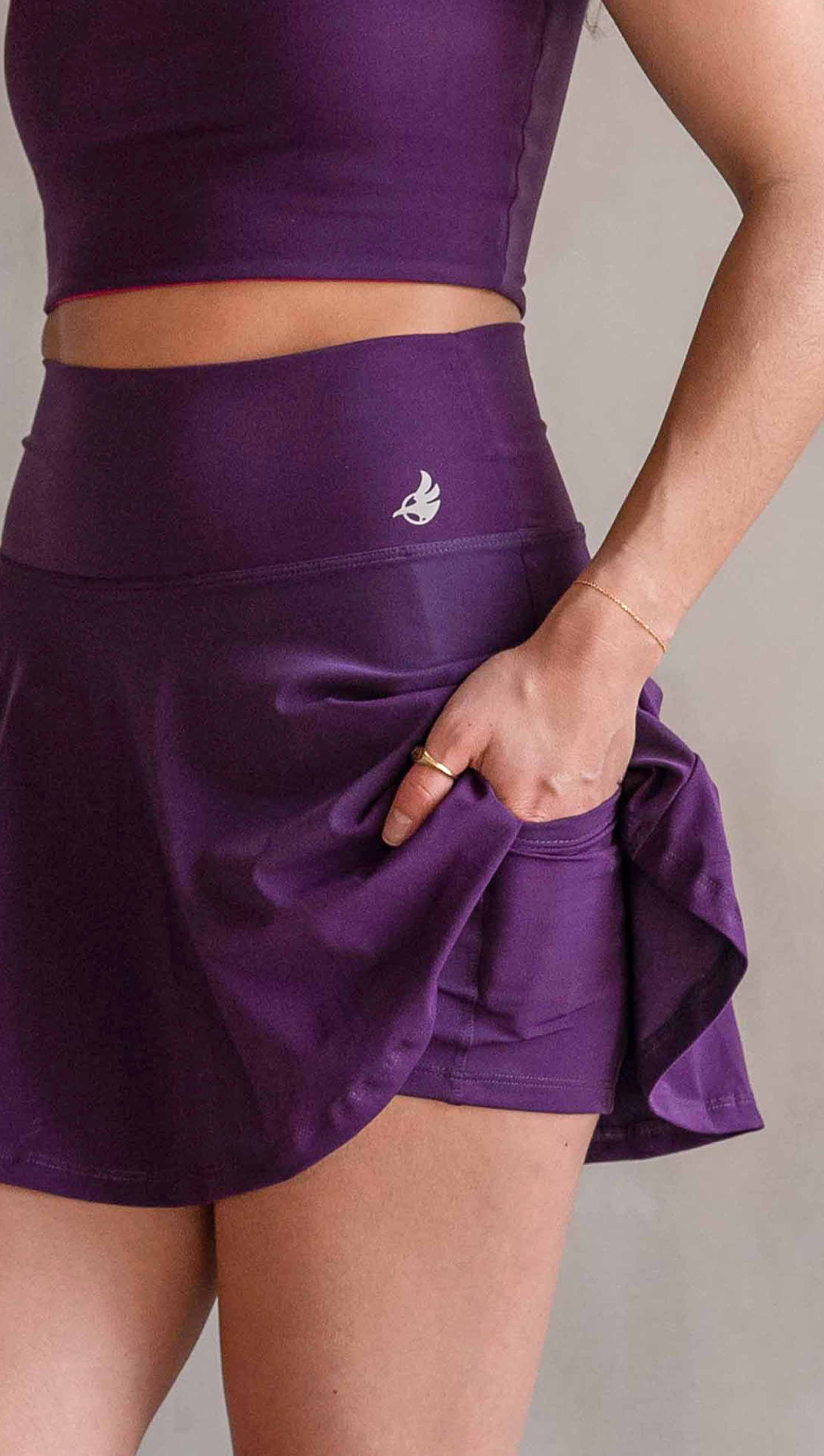 WERKSHOP EnviSoft Recycled Active Skirt with Pockets – Eagle Rock