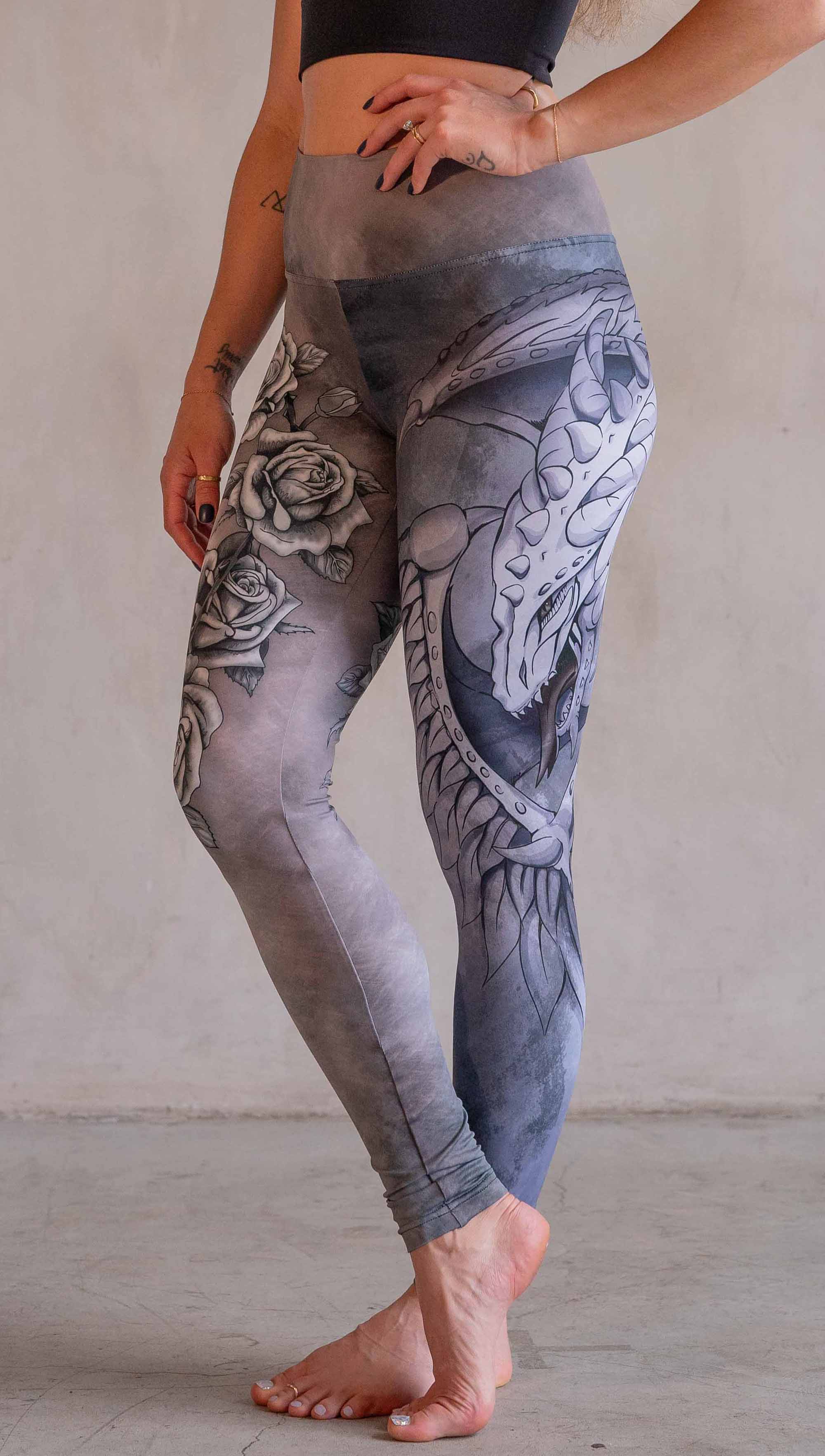 Dagger Mashup Athleisure Leggings - Main Image