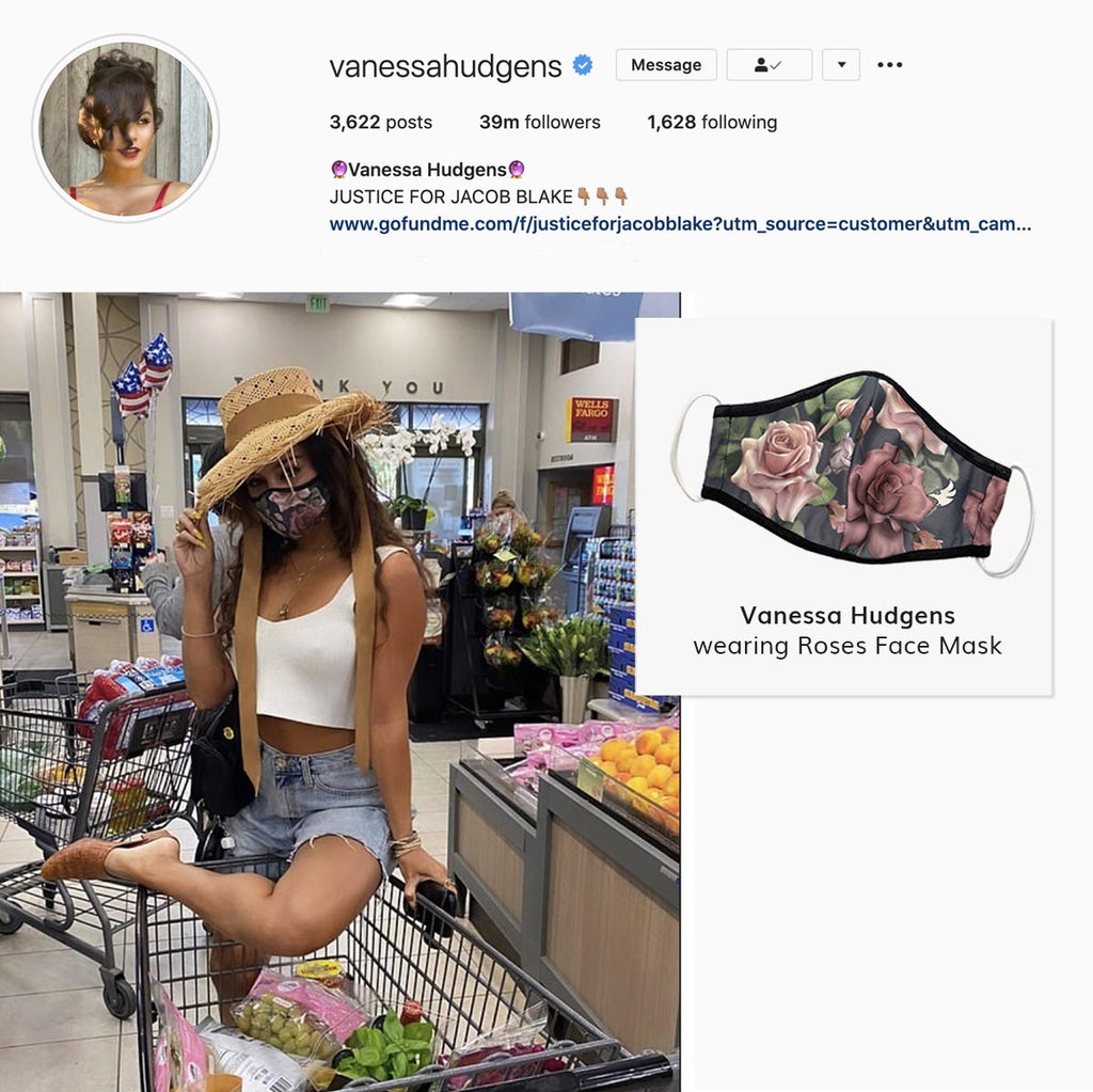 Photo of Vanessa Hudgens wearing werkshop - from her instagram